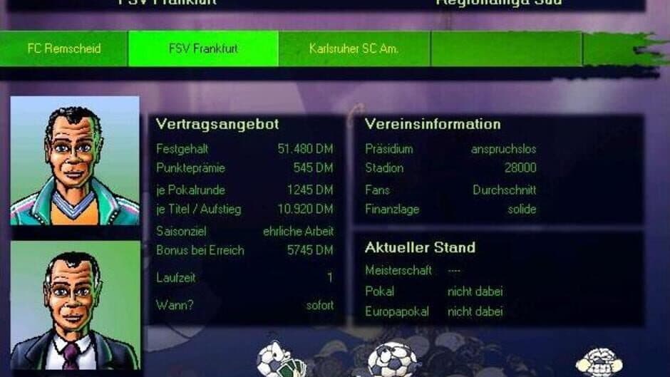 Anstoß 2 screenshot