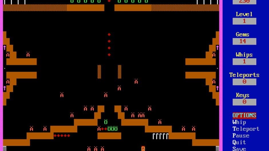 Kingdom of Kroz screenshot