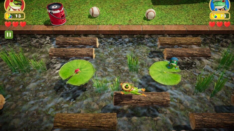 Frogger In Toy Town screenshot