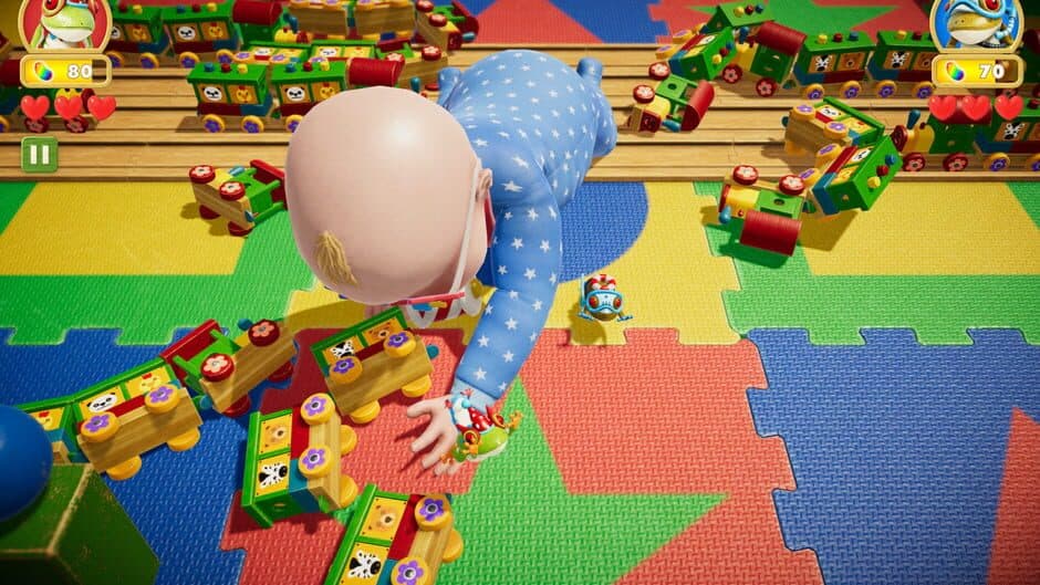 Frogger In Toy Town screenshot