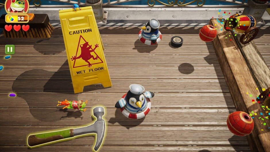 Frogger In Toy Town screenshot