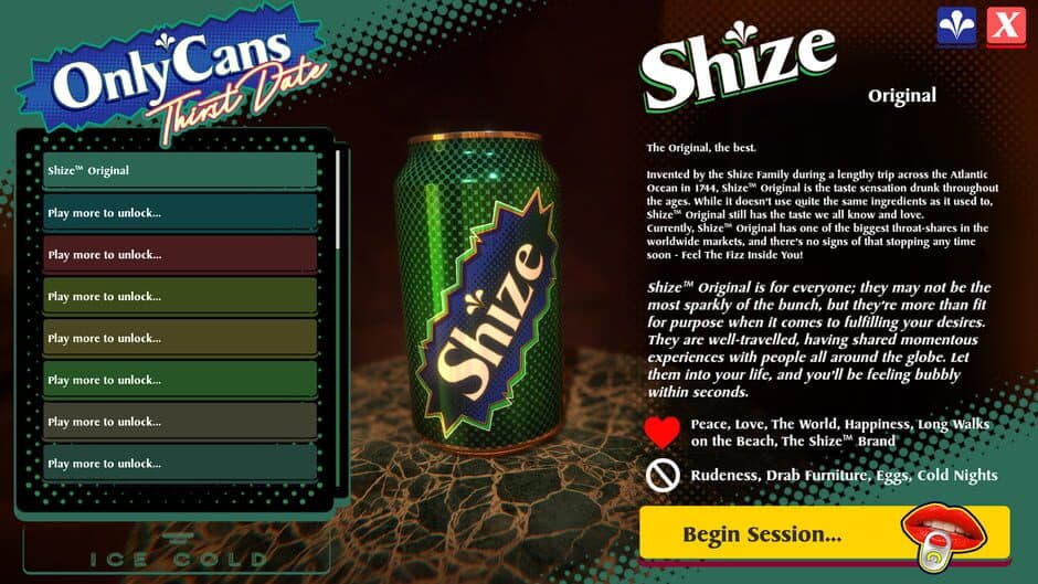 OnlyCans: Thirst Date screenshot