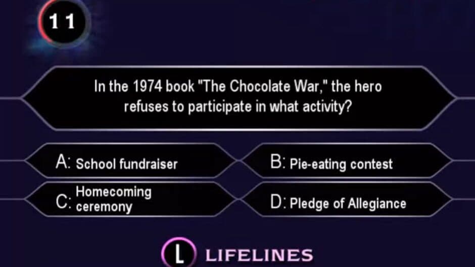 Who Wants to Be a Millionaire: Kids Edition screenshot
