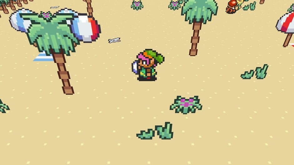 Paper Zelda RPG screenshot