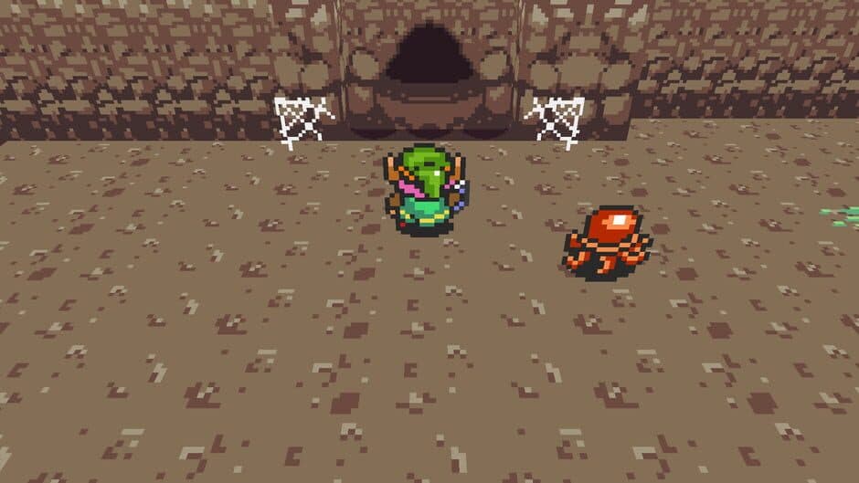 Paper Zelda RPG screenshot