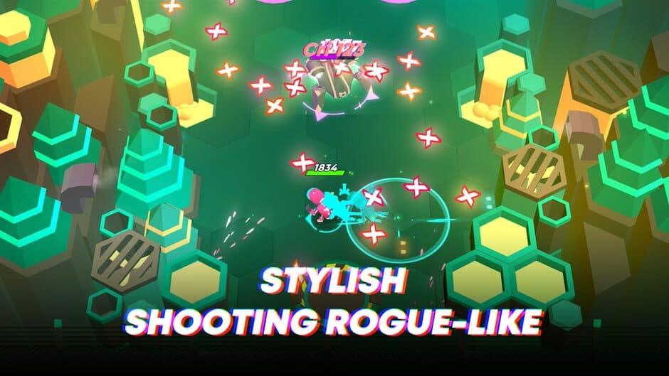 Super Clone: cyberpunk roguelike action screenshot
