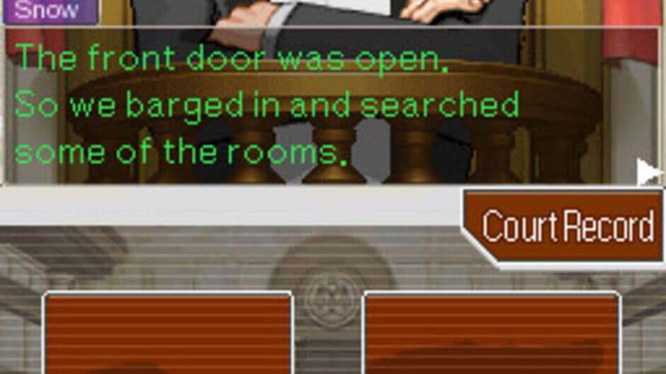 Phoenix Wright: Ace Attorney - The Contempt of Court screenshot