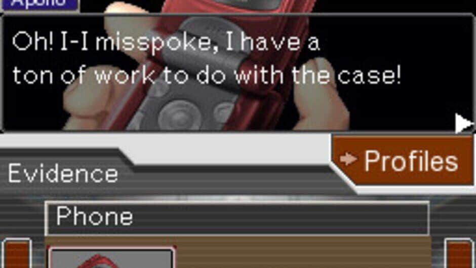 Apollo Justice: Turnabout Substitution screenshot