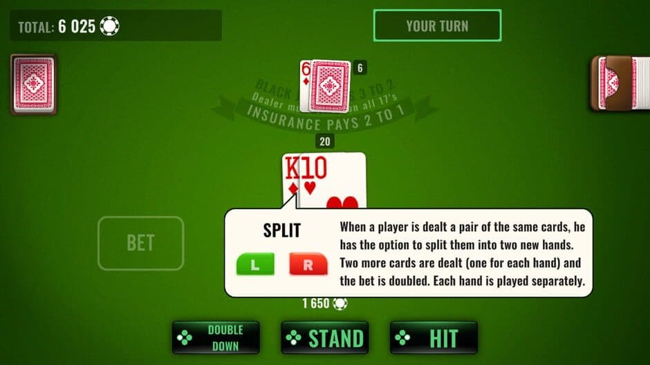 Black Jack World Tour screenshot