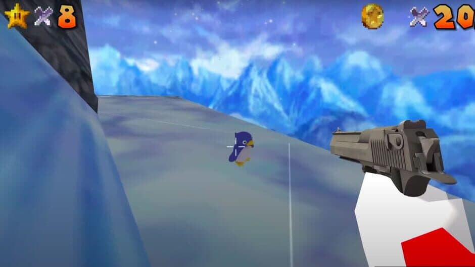 Super Mario 64 FPS screenshot