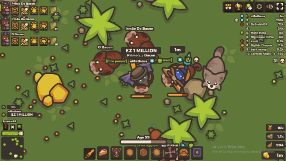 Taming.io screenshot