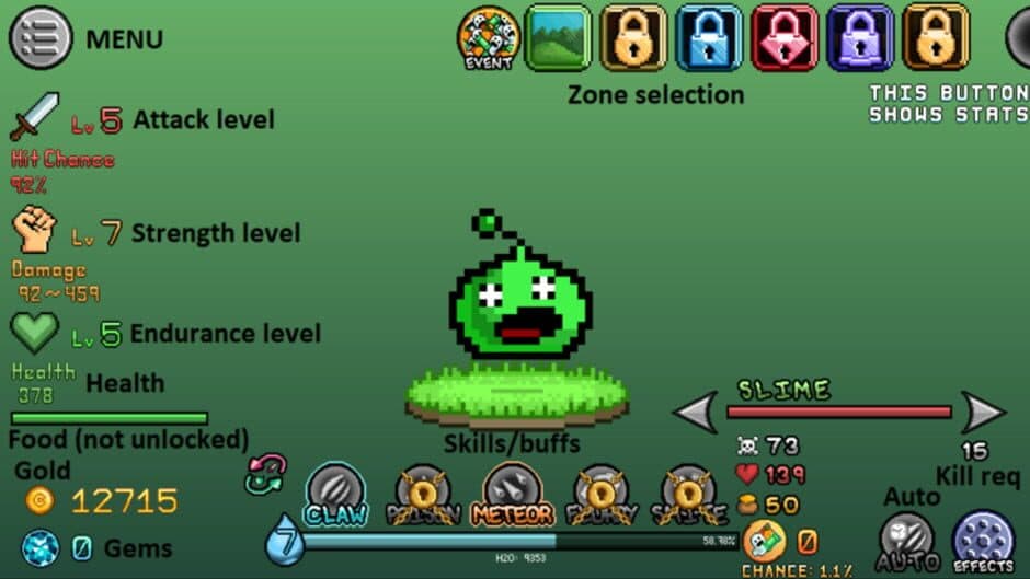 Idle Skilling screenshot