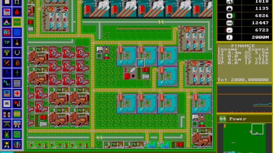 Lincity screenshot