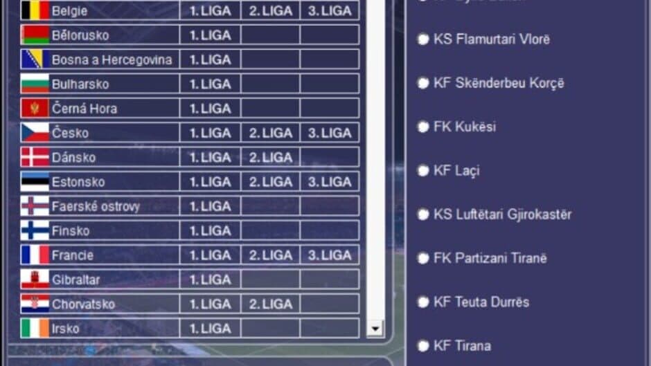 Czech Soccer Manager 2020 screenshot