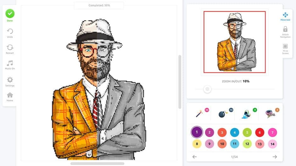 Pixel Art Coloring Book screenshot