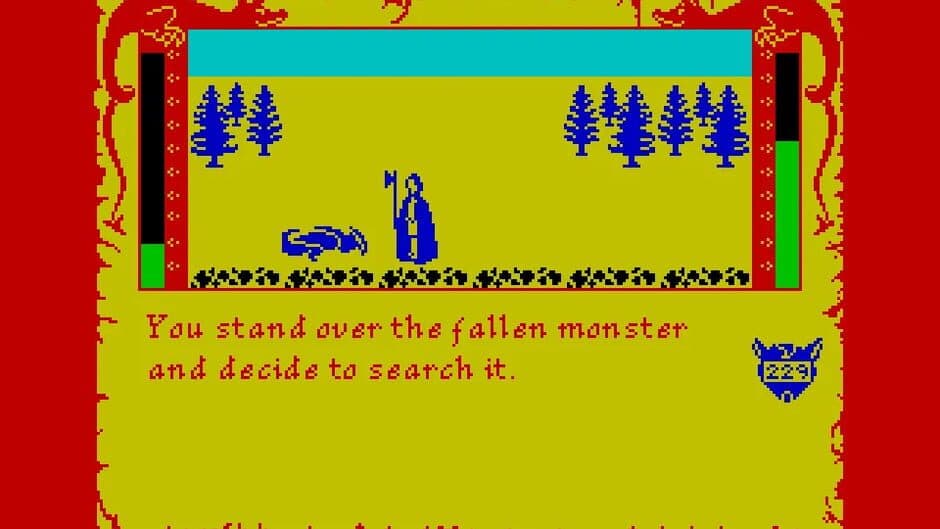Lone Wolf: Flight from the Dark screenshot
