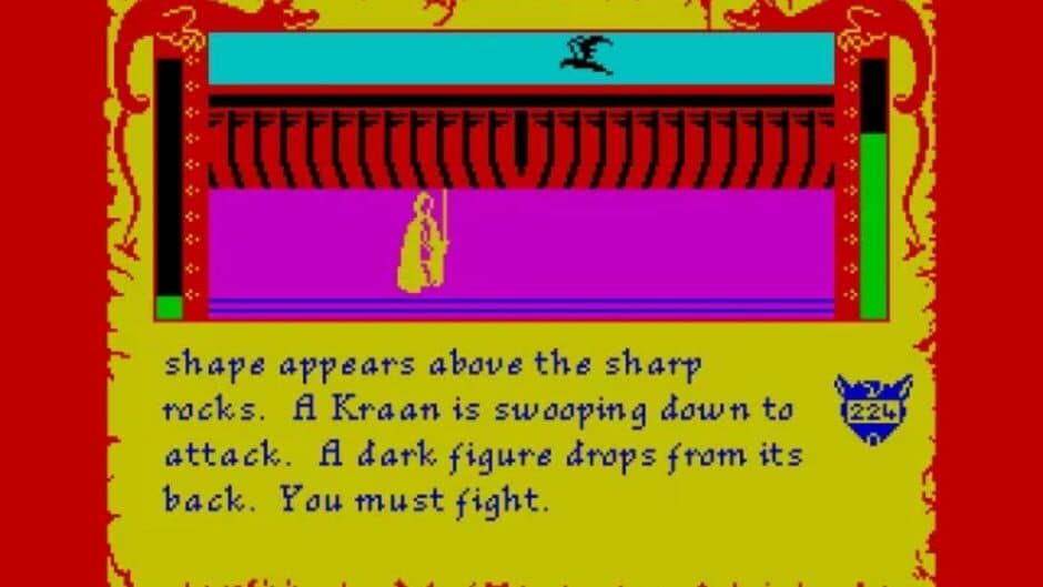 Lone Wolf: Flight from the Dark screenshot