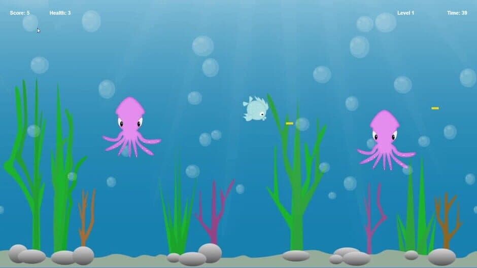 Blue Fish and Underwater Worlds screenshot