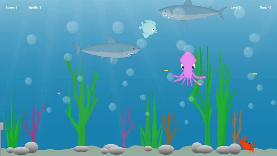 Blue Fish and Underwater Worlds screenshot