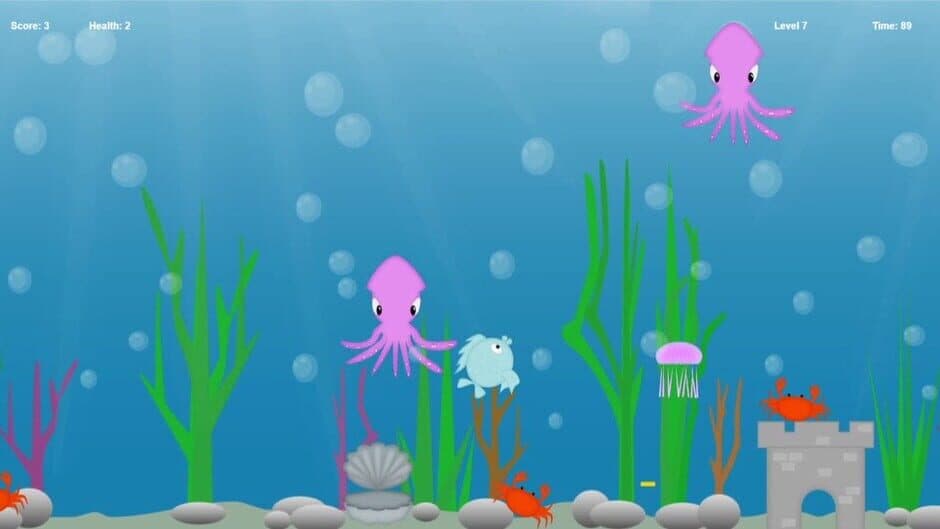 Blue Fish and Underwater Worlds screenshot