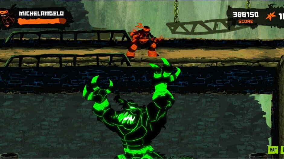 Teenage Mutant Ninja Turtles: Dark Horizons screenshot