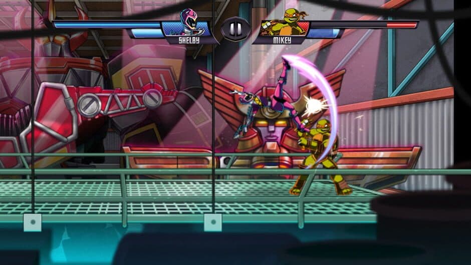 Teenage Mutant Ninja Turtles VS Power Rangers: Ultimate Hero Clash! screenshot