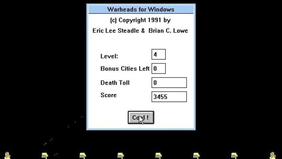 Warheads for Windows screenshot