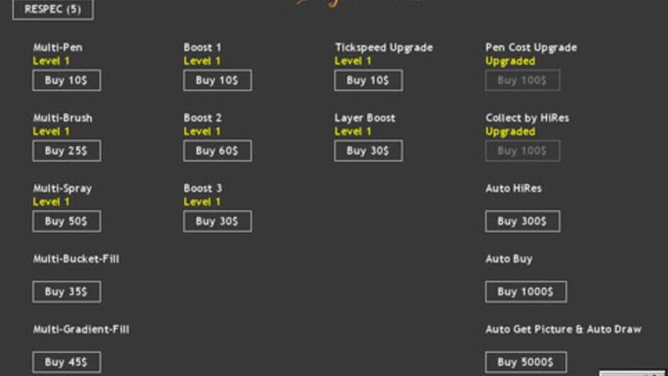 Artist Idle screenshot