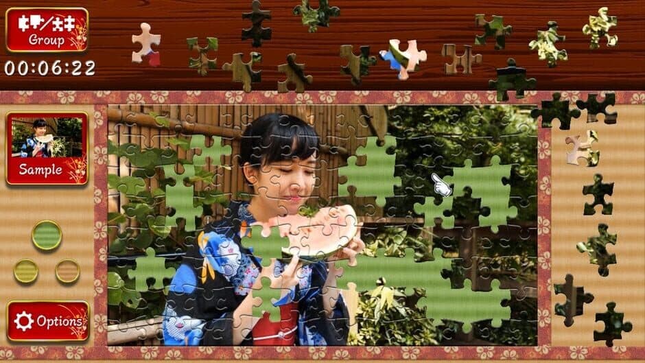 Animated Jigsaws: Japanese Women screenshot