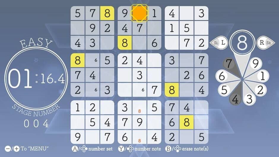 Sudoku Relax 4 Winter Snow screenshot