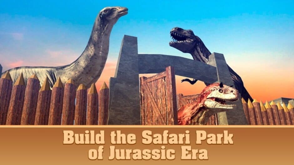 Dinosaur Park Building Simulator 3D screenshot