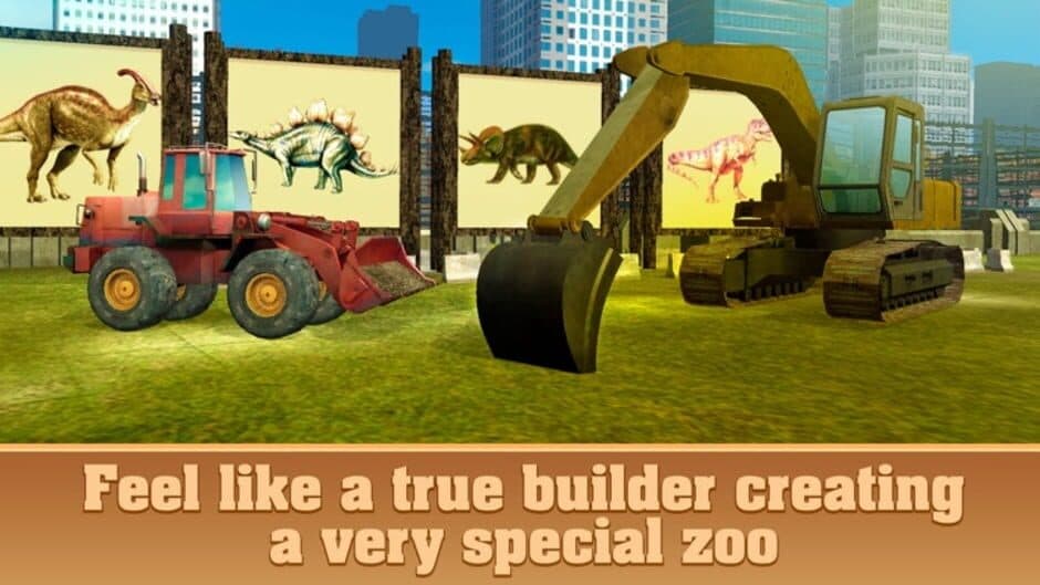 Dinosaur Park Building Simulator 3D screenshot
