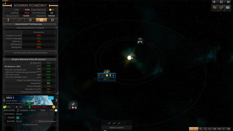 Distant Worlds 2 screenshot
