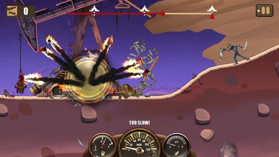 Zombie Hill Race screenshot