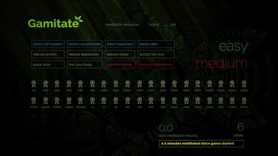 Gamitate the Meditation Game screenshot