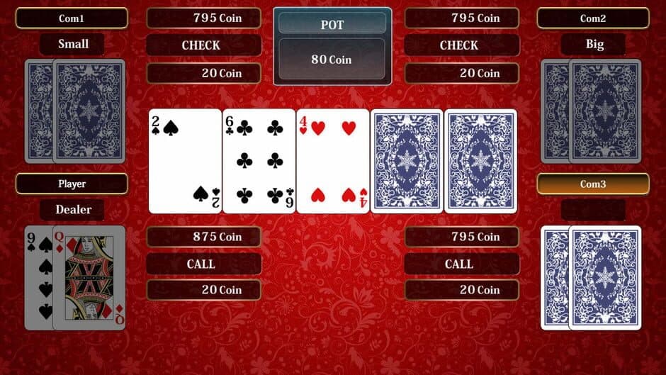 THE Card: Poker, Texas hold 'em, Blackjack and Page One screenshot