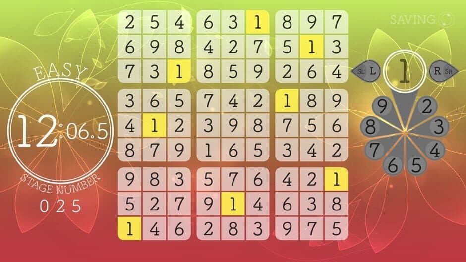 Sudoku Relax 3 Autumn Leaves screenshot