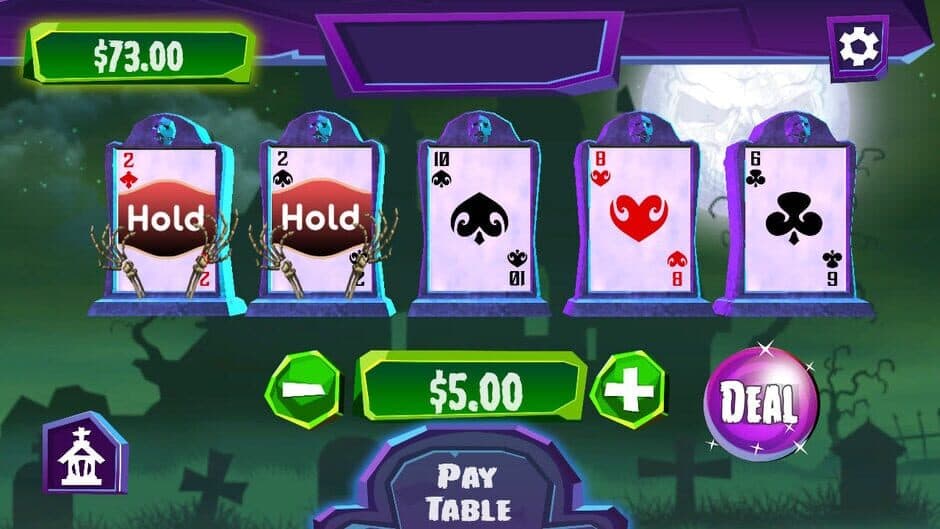 Video Poker at Aces Casino screenshot