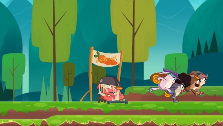 Rocket Rabbit - Coin Race screenshot