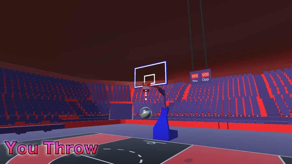 Free Throw Basketball screenshot