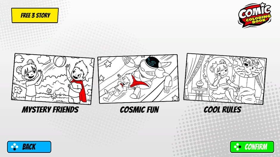 Comic Coloring Book screenshot