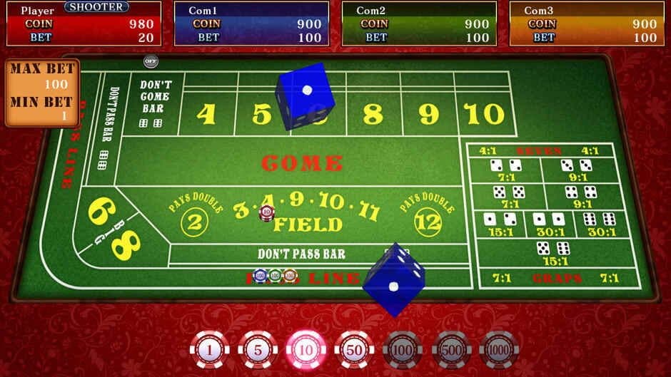 The Casino: Roulette, Video Poker, Slot Machines, Craps, Baccarat screenshot