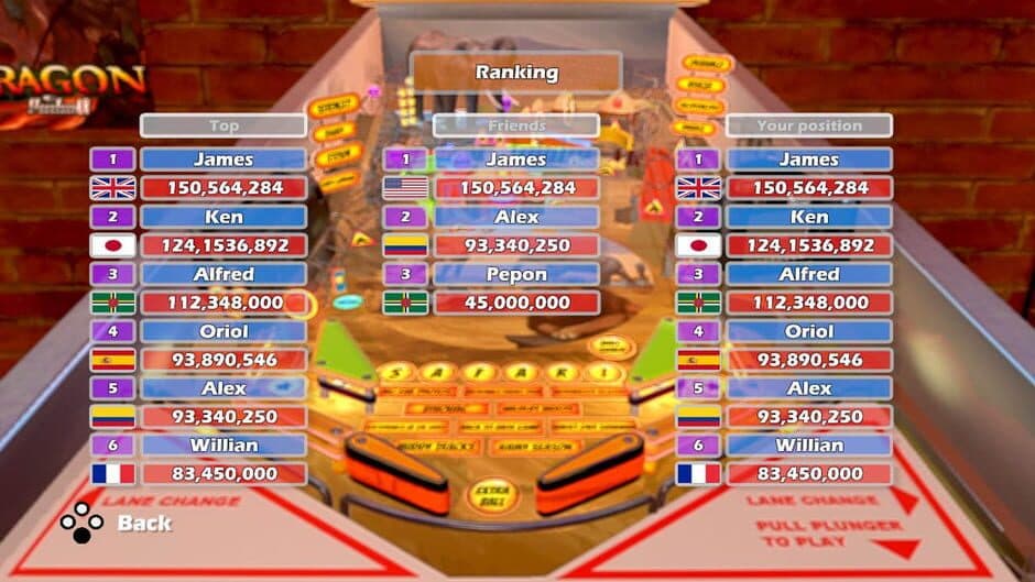 Safari Pinball screenshot