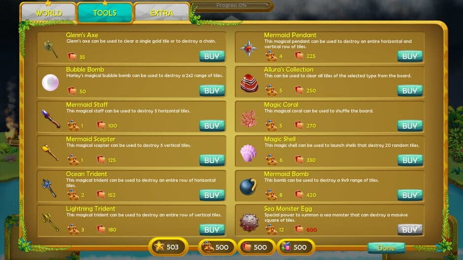 Allura: Curse of the Mermaid screenshot