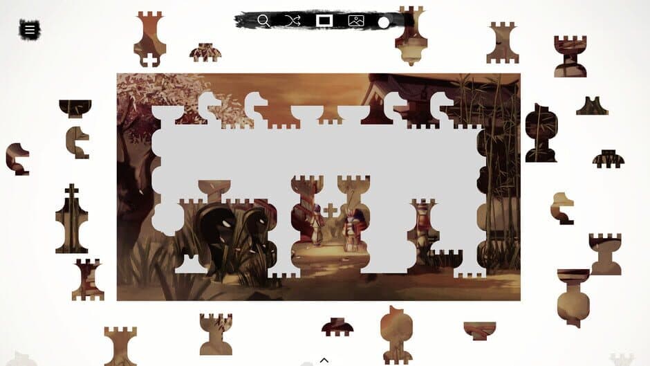 Shinobi's Way - a jigsaw chess tale screenshot