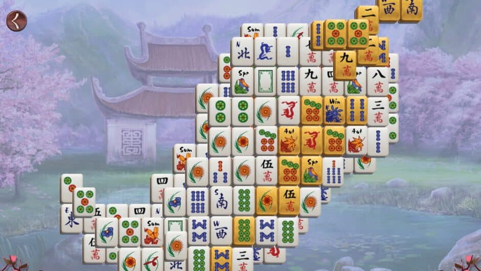 Sakura Day Mahjong screenshot