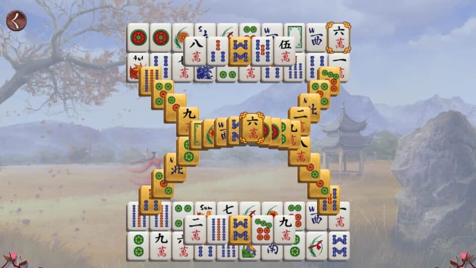 Sakura Day Mahjong screenshot