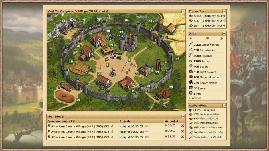 Tribal Wars screenshot