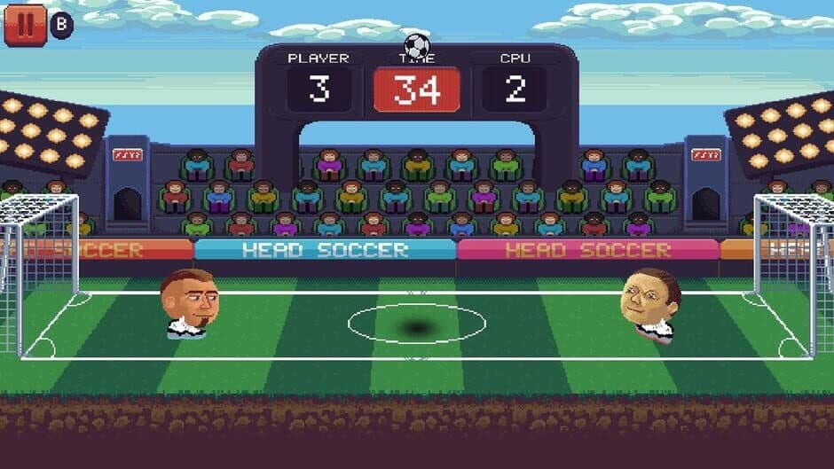 Pixel Head Soccer screenshot
