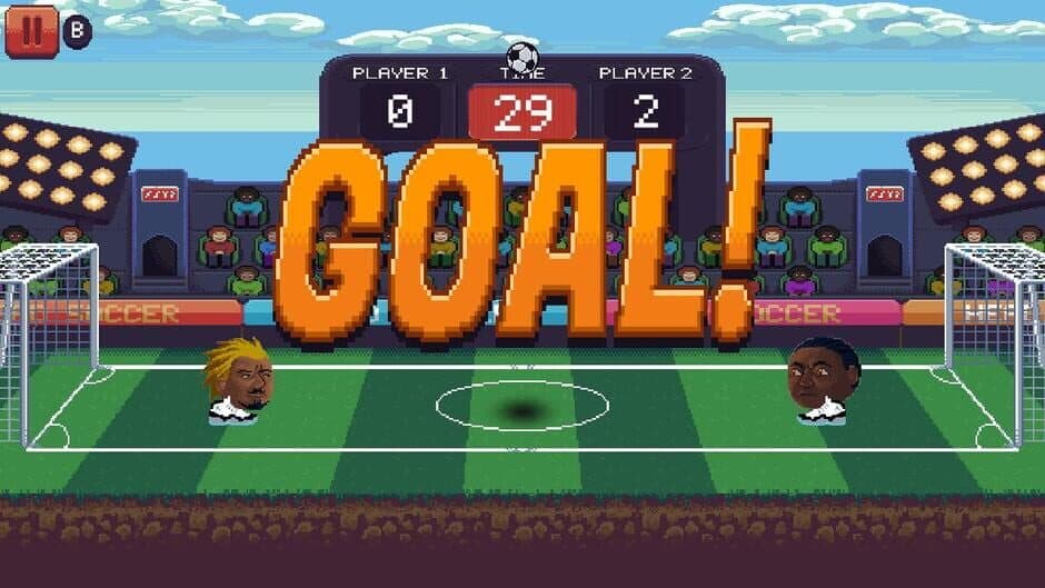 Pixel Head Soccer screenshot